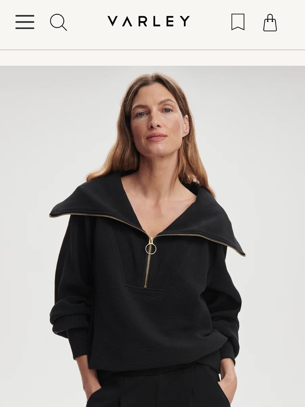 Varley Vine Half-Zip Pullover